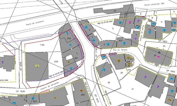 Extrait   Revision alignement secteur de Cully Extrait   Revision alignement secteur de Cully